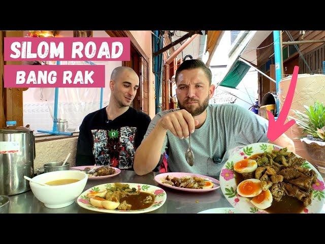 Eating Breakfast With The Locals in BANG RAK SILOM BANGKOK   Thai Street Food Paradise (EP.3)