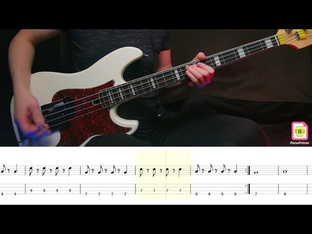 Король и Шут - Два монаха в одну ночь Bass Cover | Табы & Ноты