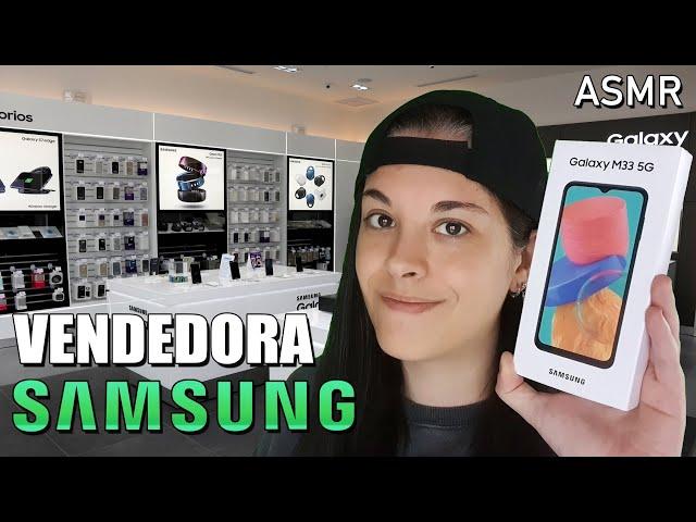 Tienda de Móviles   Samsung Galaxy M33 (Roleplay Vendedora) | ASMR Español | Alternative ASMR