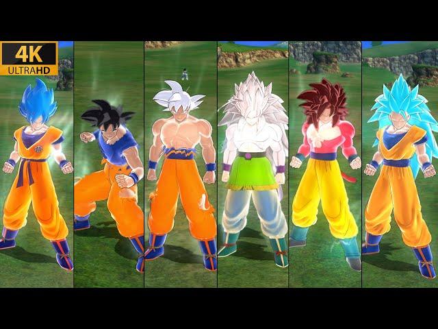 Dragon Ball Raging Blast 2 Mod - Goku All Transformations "Super Saiyan 5" (4K 60FPS)