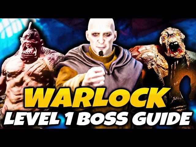 Kill Cyclops & Cave Troll Level 1 as Warlock! | Dark and Darker