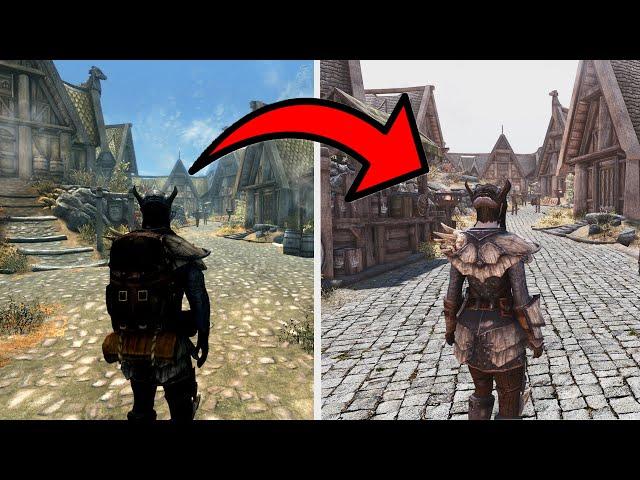 Transform Skyrim using just 6 MODS- Skyrim Mod Guide! // Step by Step