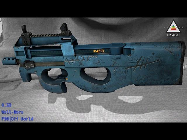 P90 Off World - Skin Wear/Float