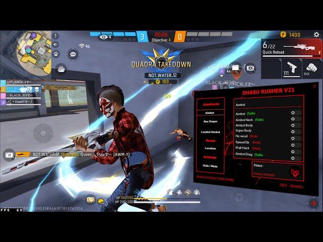 NEW PC  PANEL FOR FREE AIMBOT FREE FIRE  SNIPER AIMBOT | 100% ANTIBAN  | FREE FIRE PC PANEL