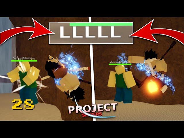 [PS] КАК ДЕЛАТЬ AIR COMBO с помощью LLLLL в ПРОДЖЕКТ СЛЕЕР  Roblox Project Slayers