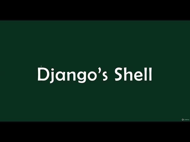 21  Django's Shell