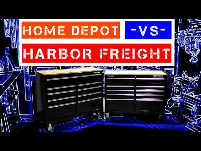 Harbor Freight -VS- Home Depot ( Yukon - VS - Husky ) 46" 9-Drawer Workstations