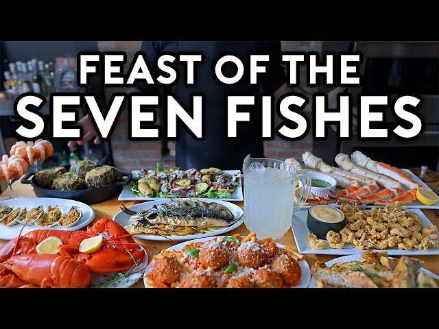 Feast of the Seven Fishes from The Bear | Binging with Babish