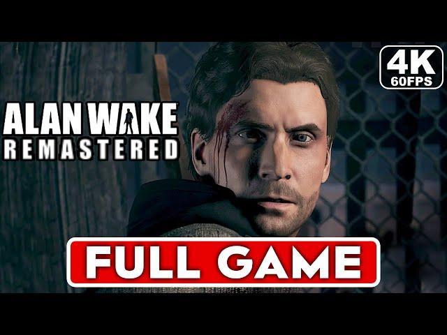 ALAN WAKE REMASTERED Gameplay Walkthrough Part 1 FULL GAME [4K 60FPS PC ULTRA] - No Commentary