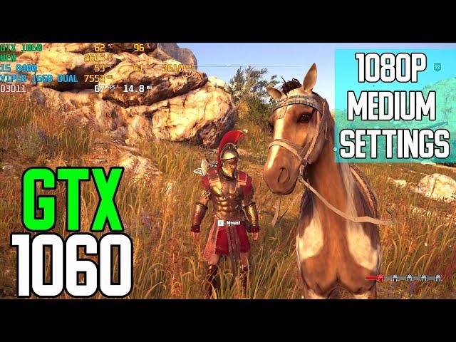 Assassin’s Creed Odyssey - GTX 1060 3gb | i5 8400 | 16GB | 1080p | FRAME-RATE TEST