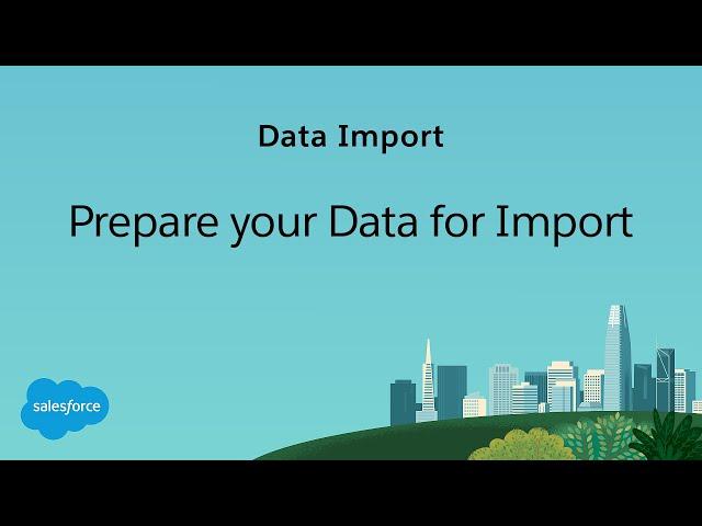 Data Import: Prepare your Data for Import | Salesforce