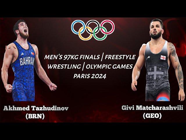 Paris Olympics 2024: 97 kg Men's Freestyle Wrestling Final for Gold