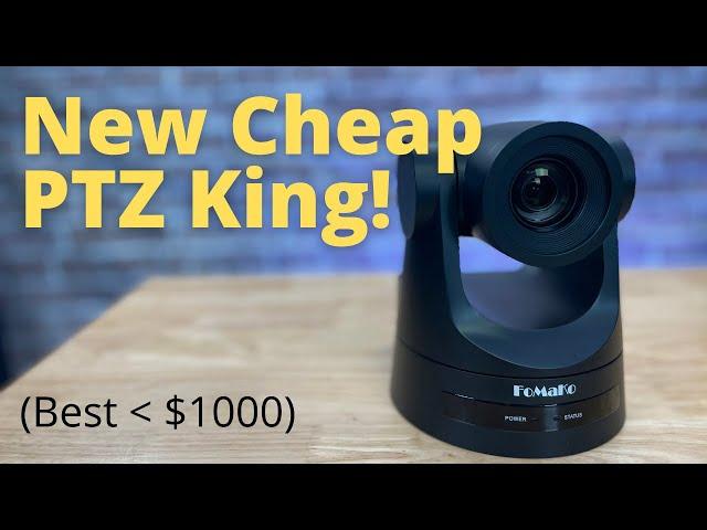 Best Cheap PTZ Camera | FoMaKo PTZ Review.