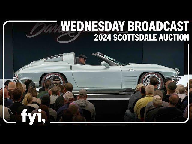 2024 SCOTTSDALE WEDNESDAY BROADCAST - Wednesday, January 24  - BARRETT-JACKSON 2024 AUCTION