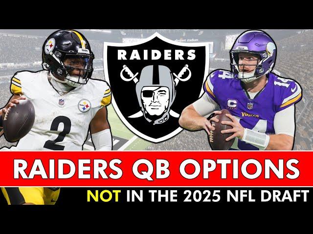 Raiders Starting QB Options NOT In The 2025 NFL Draft