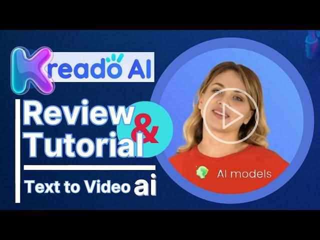 Text to Video Ai - Kreado AI Review and Tutorial