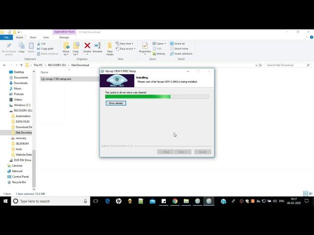 Nmap Installation Windows 10 Tutorial