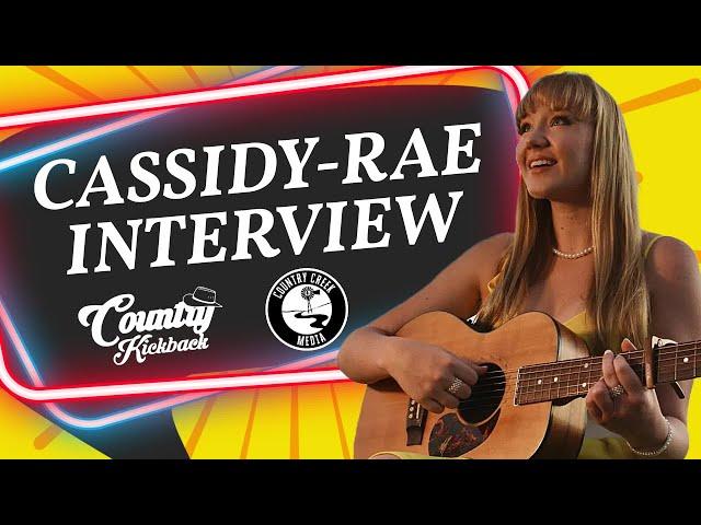 Cassidy-Rae joined Danni on Country Kickback on Thursday the 22nd of August at 7pm AEST.