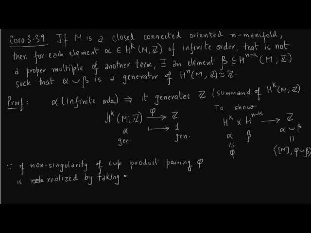 Applications of Poincare Duality 2