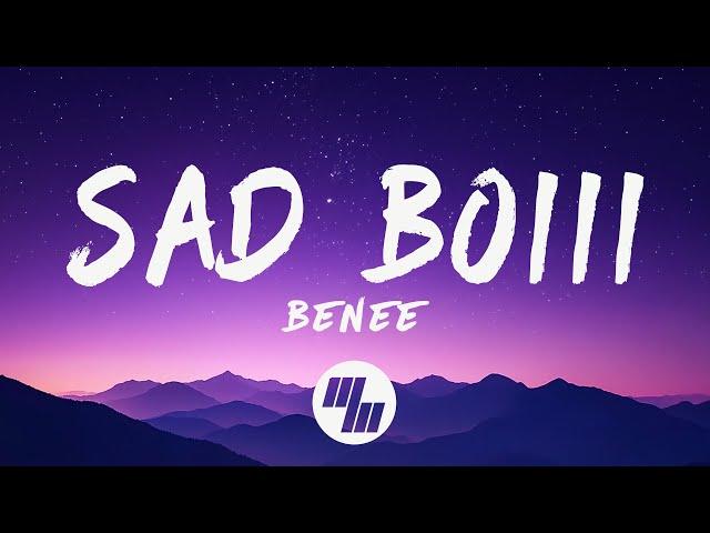 BENEE - Sad Boiii (Lyrics)