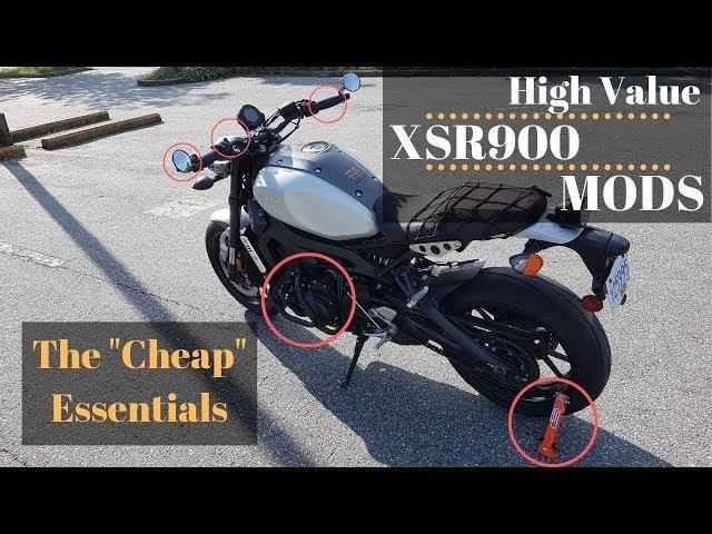 XSR900 High Value Recommended Mods