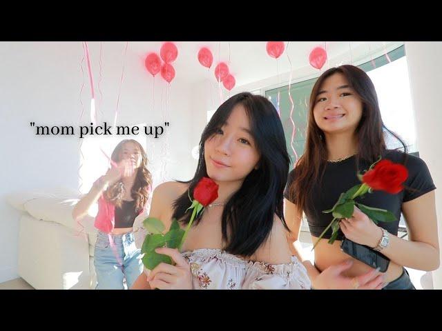 SURPRISING MY SISTERS FOR VALENTINES DAY! *romantic and cringe*