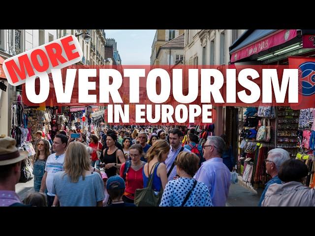 10 More European Cities RUINED by Overtourism (and where to go instead)