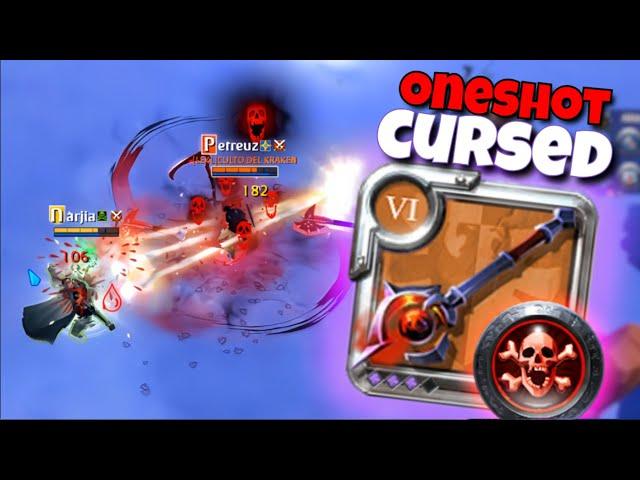 6.3 Oneshot CURSED | Solo Black Zone | Albion Online PvP