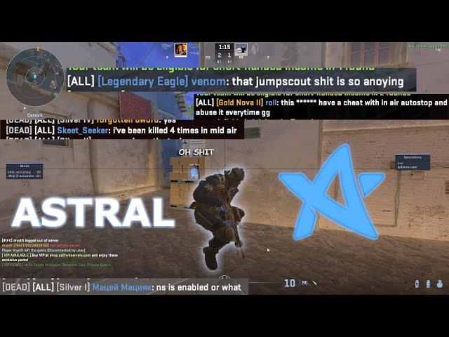 Astral is driving HvHers INSANE in CS2