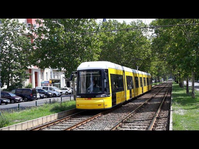 Mit der Tram von der Warschauer Straße zum Hauptbahnhof | Berliner Verkehrsgesellschaft - Linie M10