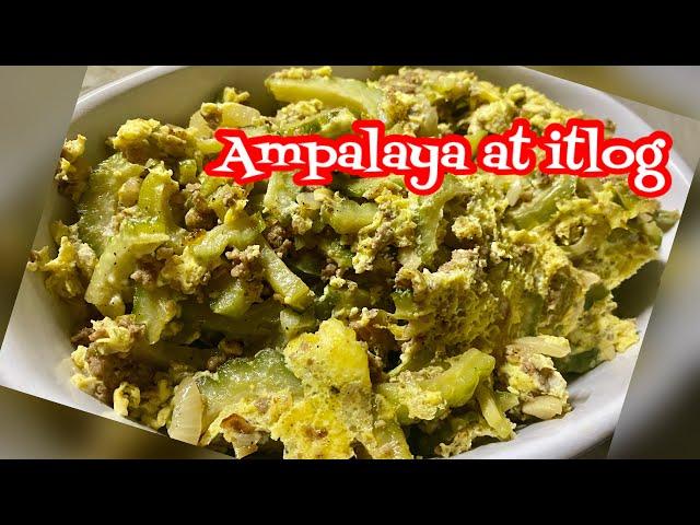 Ampalaya at itlog