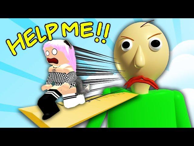 побег от балди! злой учитель в роблокс! escape roblox