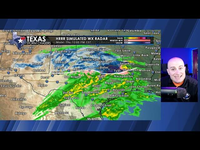 Get Ready Texas! Snow And Ice On The Way Tomorrow!