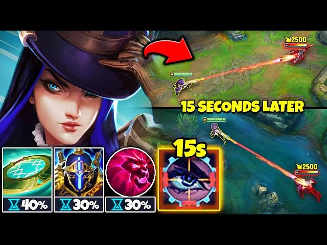 THIS CAITLYN BUILD GIVES YOU UNLIMITED ULTS! (PRESS R EVERY 15 SECONDS)