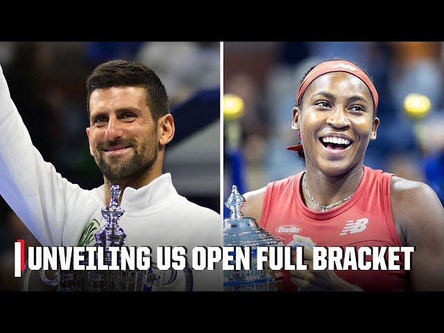 FULL REACTION to 2024 US Open Men's & Women's Draw Reveal | 2024 US Open