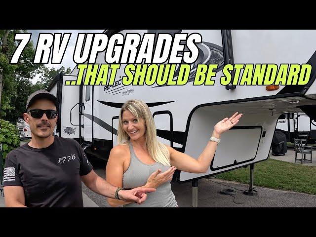 These should not be upgrades!! FULL TIME RV!