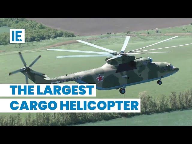 The World's Largest Cargo Helicopter Capable of Carrying Aircraft: Mil Mi 26