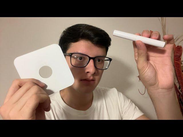My first ASMR video showing my face | focusing games and personal attention
