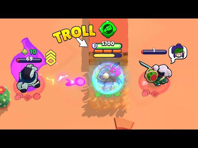 NOOB HYPERCHARGE vs TROLL PLAYER SAVES POOR KENJI  Brawl Stars 2024 Funny Moments, Fails ep.1548