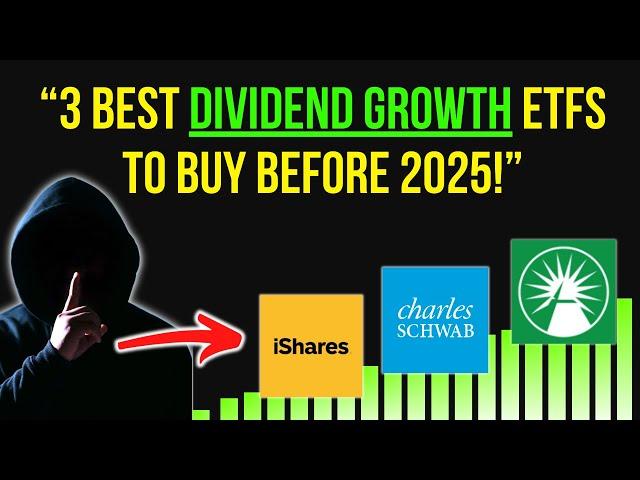 Dividend Growth GREATNESS! 3 BEST ETFs To Buy 2024