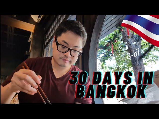 30 Days Cost of Living as an Early Retiree in Bangkok Thailand 2024-2025