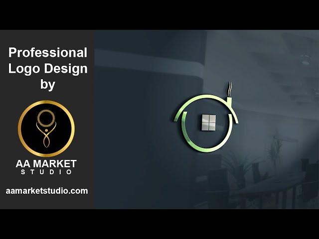 Professional Logo Design Illustrator By AA Market Studio