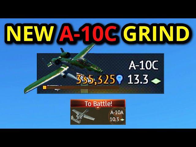 INSANE GRIND FOR NEW A-10C EXPERIENCE (using another a-10)