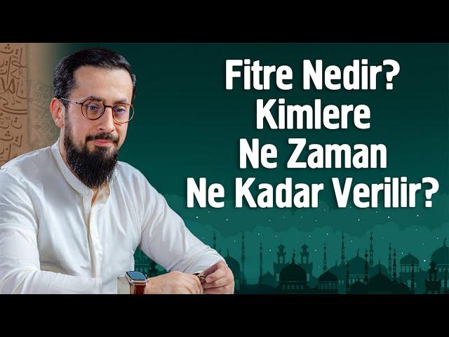 Fitre Nedir? Kimlere Ne Zaman Ne Kadar Verilir? | Mehmet Yıldız @hayalhanem