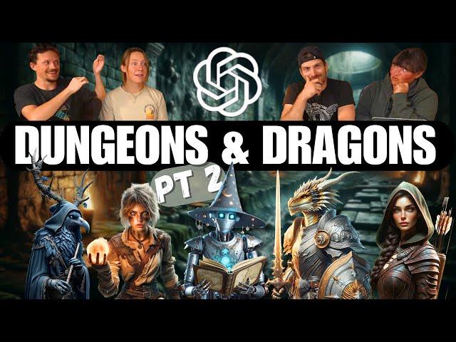 Unveiling the Dark Sewers - D&D with Chat GPT as the Dungeon Master - Family Campaign Pt. 2