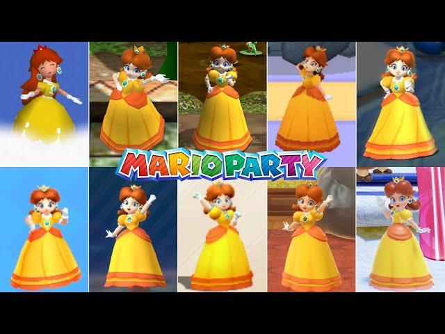 Evolution Of Princess Daisy In Mario Party Games [2000-2021]