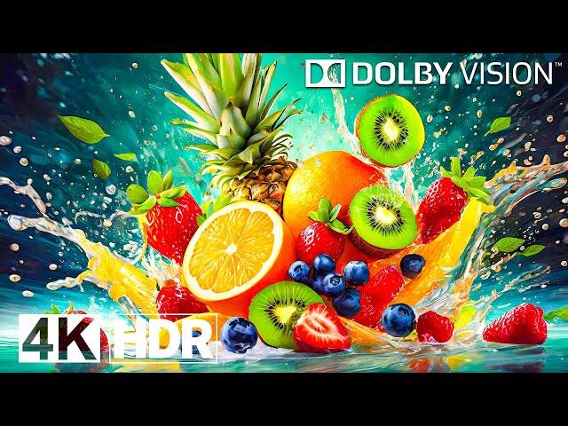 FRUIT In 4K HDR Dolby Vision 120FPS