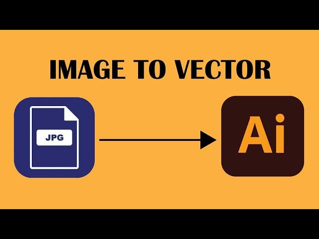 How to Convert JPG image to a vector in illustrator 2023