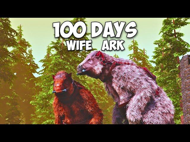 Me And My WIFE Play 100 Days Of ARK SURVIVAL EVOLVED!!! [4/10]