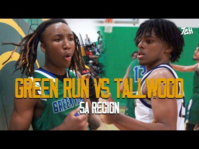 Crazy OT Ending in 5A Regionals!! Green Run vs Tallwood (2nd Half Only)